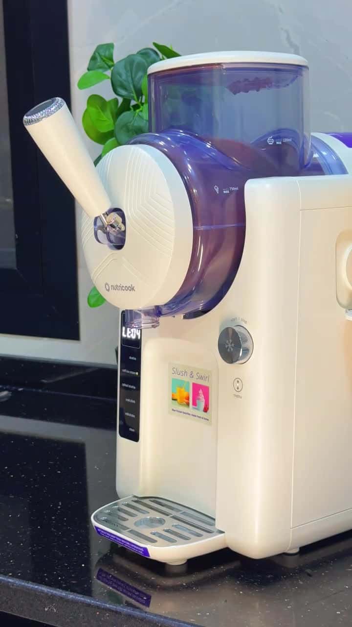 Nutricook Automatic Household Soft Ice Cream And Smoothie Maker With 6 Presets