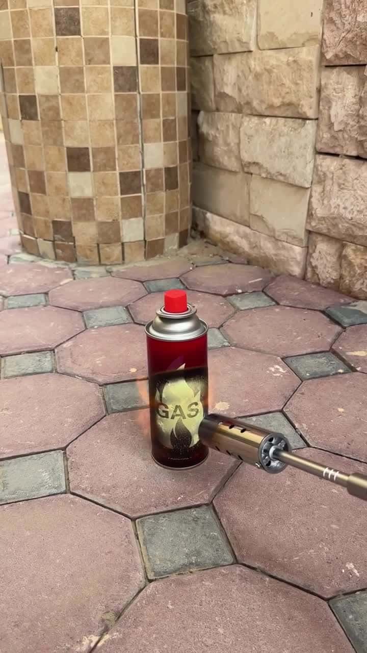 ولاعة فحم غاز للرحلات Outdoor Gas Torch