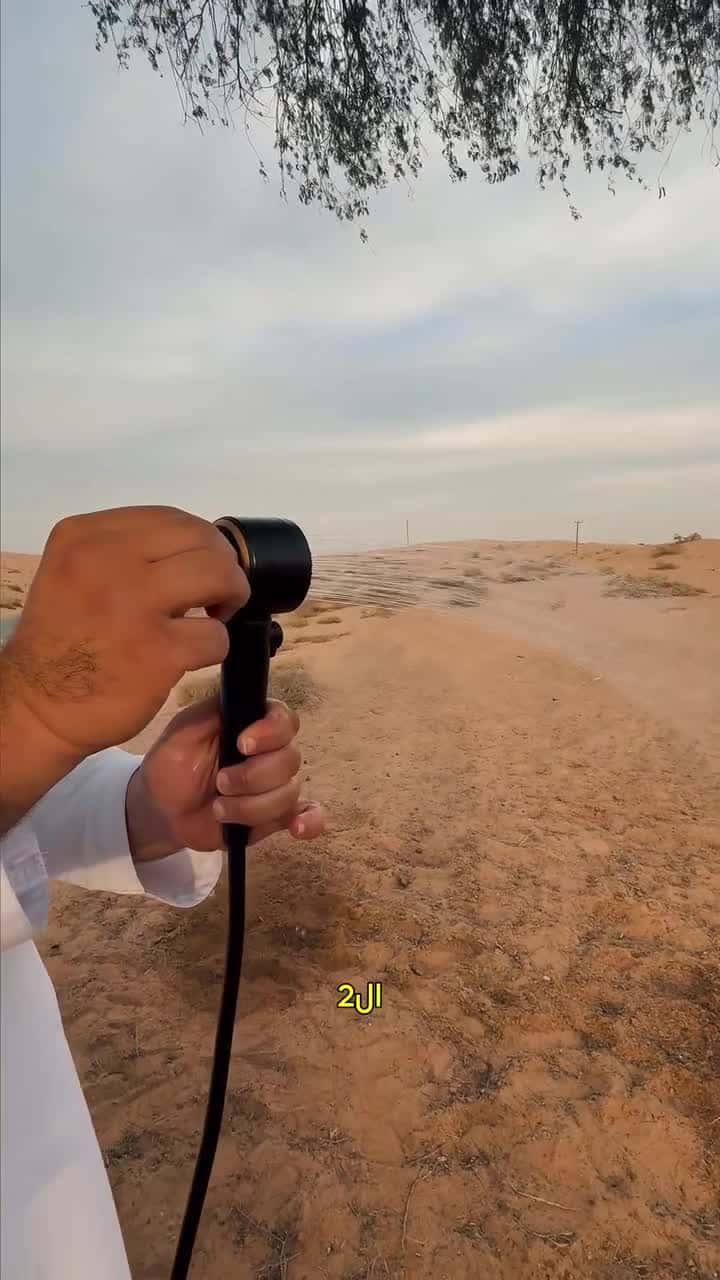 دش متنقل 8000 ملي أمبير 20 لتر أسود جرين ليون  Green Lion Camping Shower