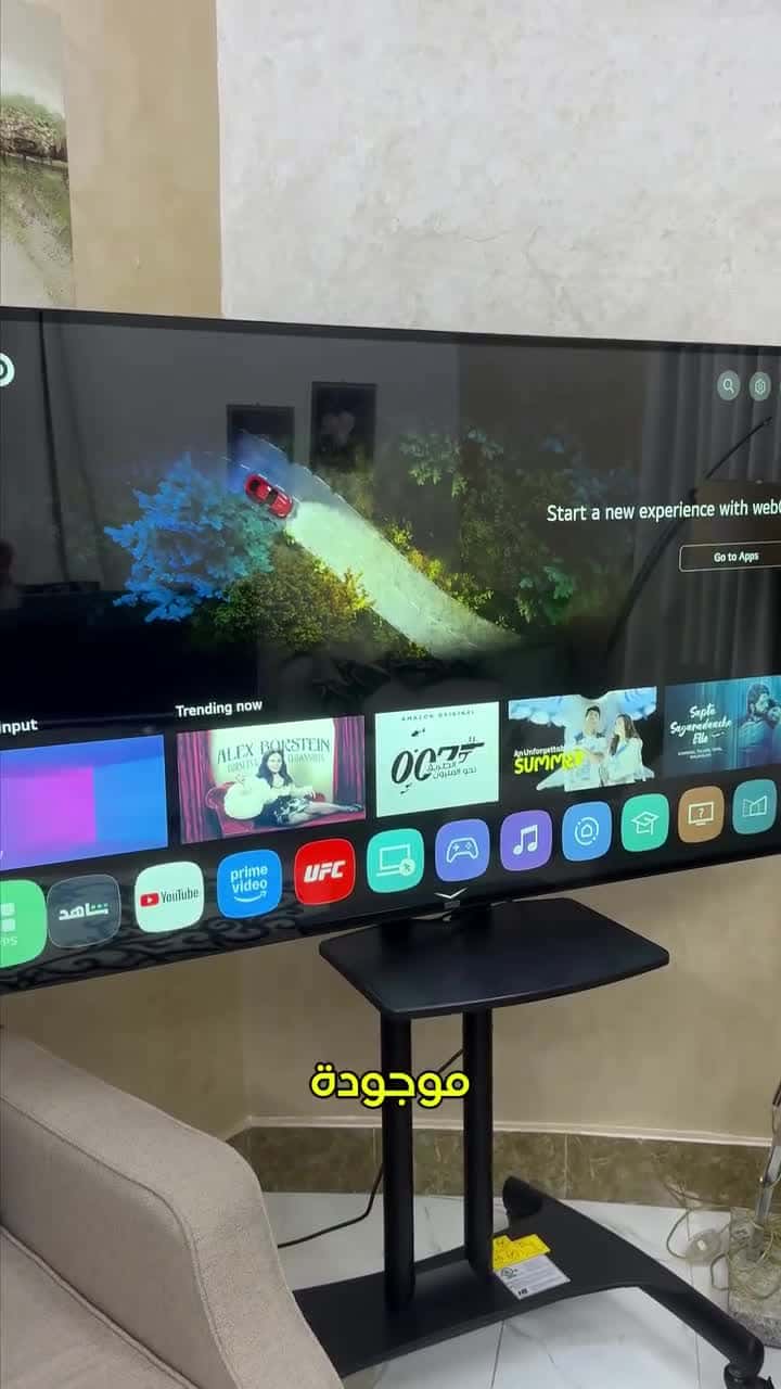 تلفزيون سمارت بدون حواف 65 بوصة اتش دي 4K من جوتو Goto 65 inch frameless Ultra HD 4K Smart TV