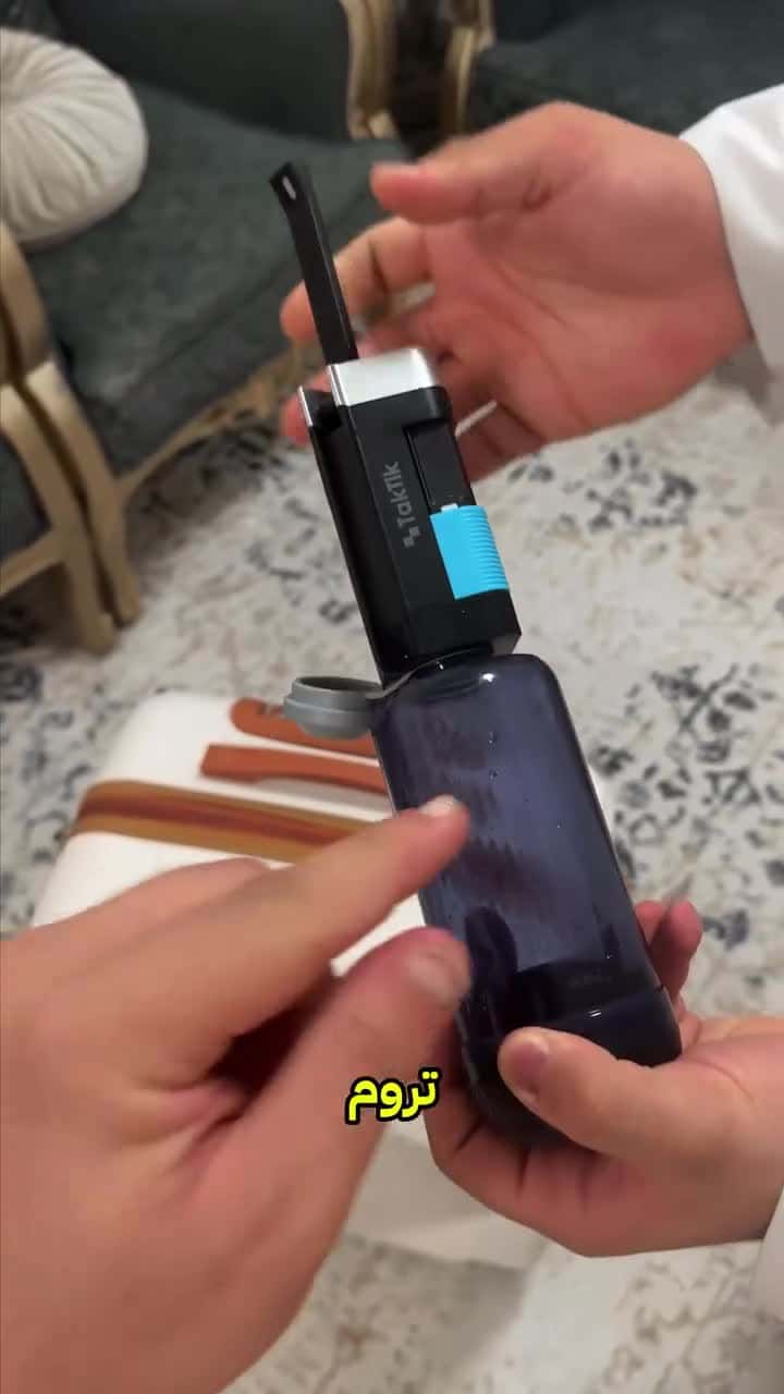 شطاف متنقل للسفر تكتك 400 مللي 1100 مللي أمبير Taktik Travel Bidet