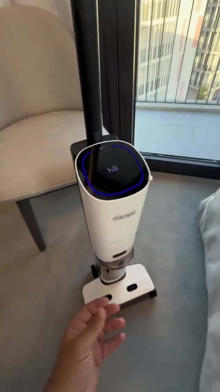مكنسة كهربائية لاسلكية للسيارة شفط 11Kpa تنظيف رطب وجاف من دي اس بي بروفيشنال  Dsp Professional Floor Vacuum