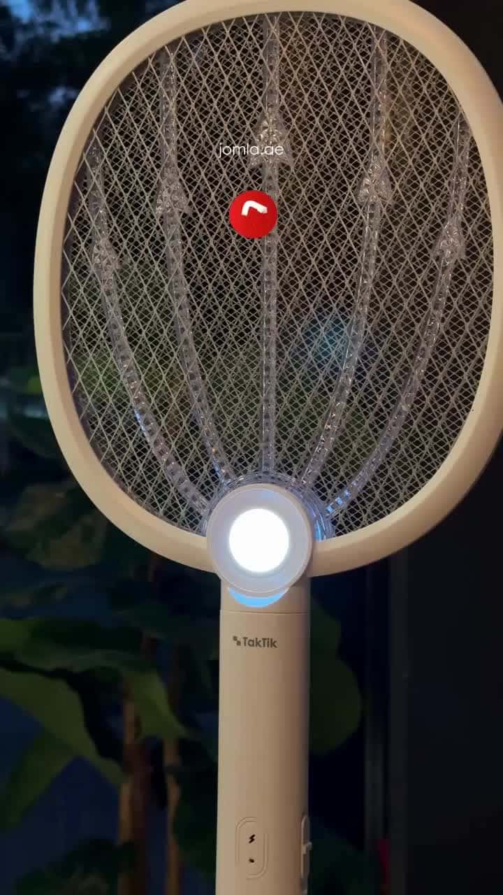 Taktik Mosquito Swatter With Built-in Led Light 2700V