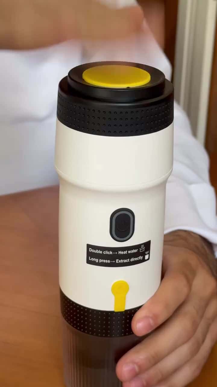 Portable Fast Self-Heating Espresso Machine