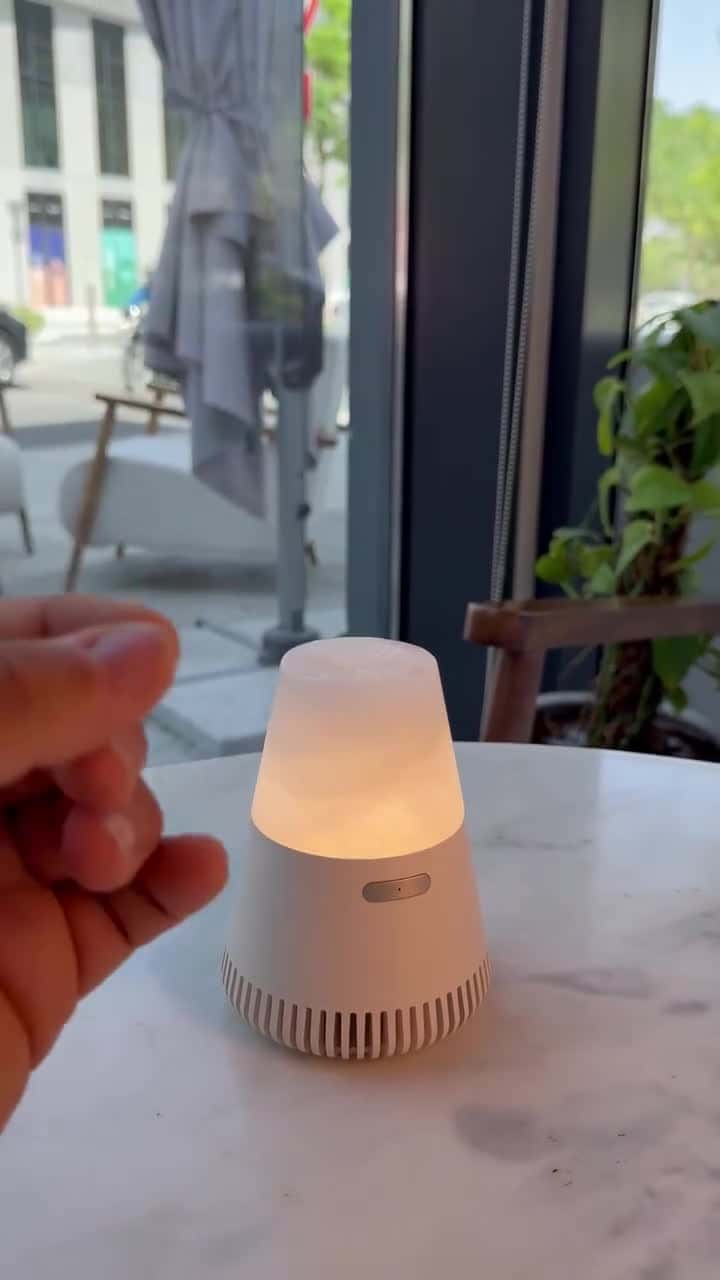 Ezvalo 3in1 Natural Stone Aroma Bluetooth Speaker with Night Light