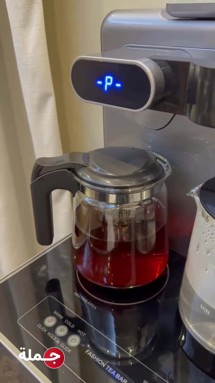 براد ماء كولر مع غلاية شاي كهربائية مدمجة وينينج ستار 1350 واط Winning Star Smart Tea Machine And Water Dispenser