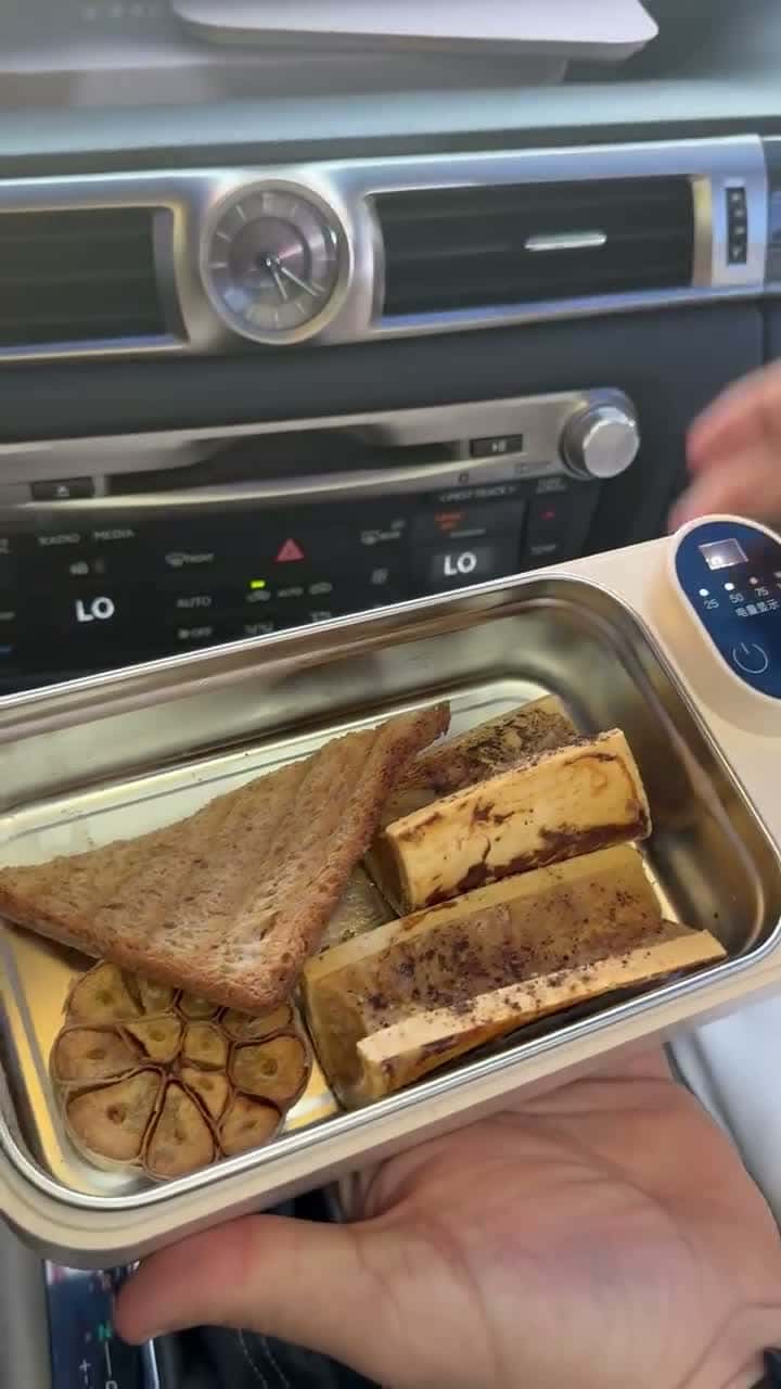 علبة غداء كهربائية قابلة للشحن سعة 1000 مل من بورودو Porodo Lifestyle Heatmate Rechargeable Electric Lunch Box