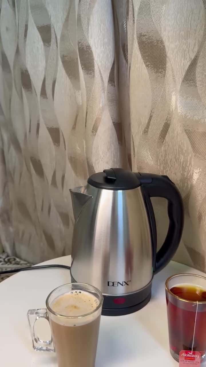 Denx Stainless Steel Electric Kettle 1.8L 1500W