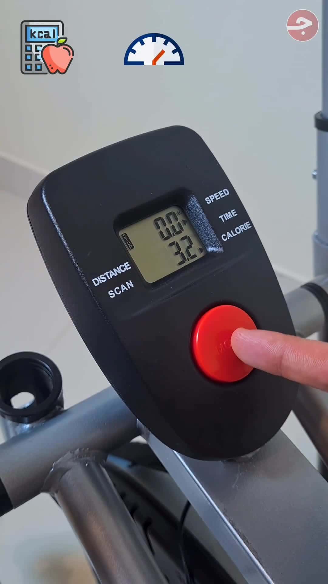 دراجة التمارين أوربتراك الرياضية Orbitrac Elliptical Exercise Fitness Bike MF-31P