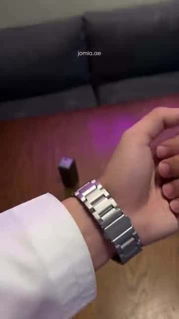 HiFuture FutureFit Apex Stainless Steel Smart Watch (2.04 Inch Display)