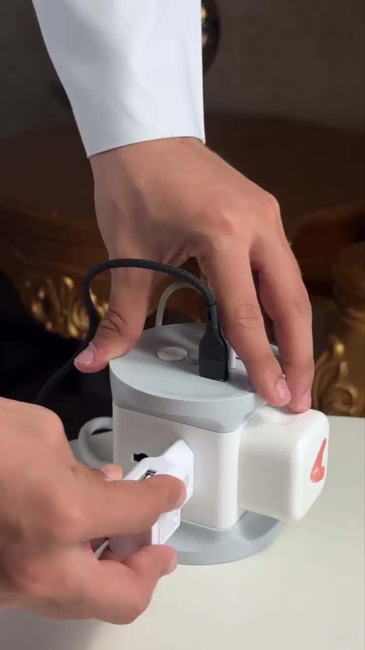 توصيلة كهرباء 3 متر وينينج ستار 2500 واط Winning Star Universal Outlets Socket