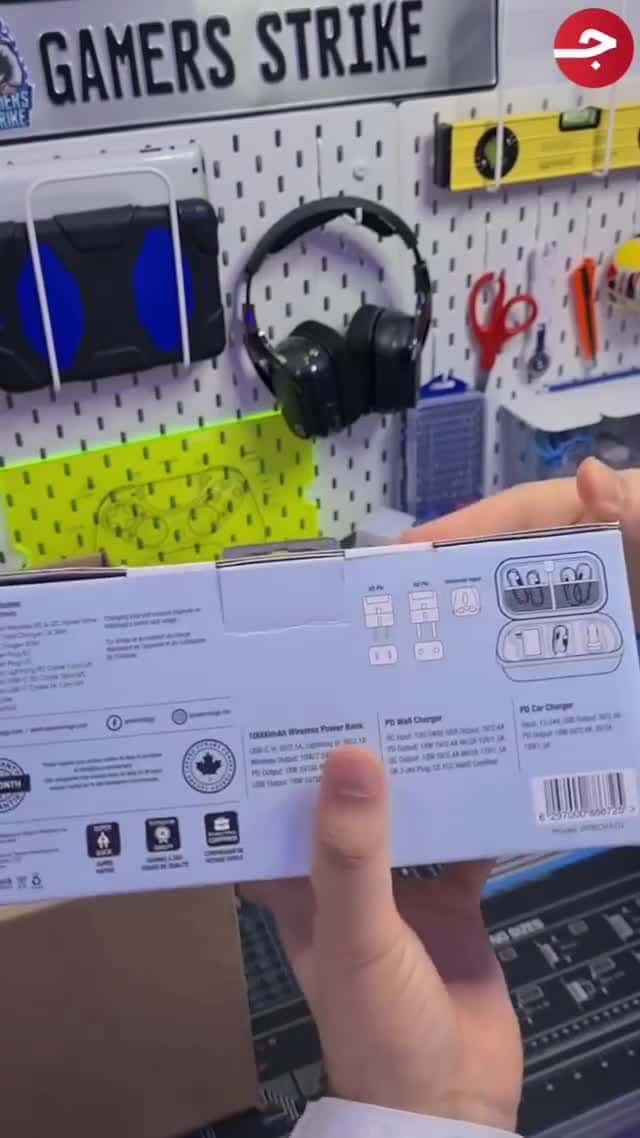 مجموعة شحن 8 في 1 Powerology PD Charging Combo