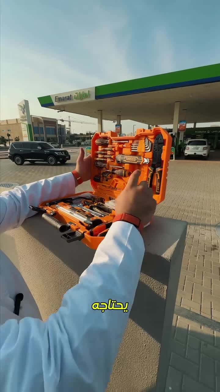 شنطة طقم عدة ميكانيكا 168 قطعة بمفكات ومفاتيح ربط ولقم وزراديات والمزيد انجكو Ingco Handtools Set