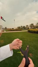 نبيطة صيد خشب مطاط احتياط و كيس طلقات بلاستيكية الحر Hunting slingshot made of الحر (Nabita)