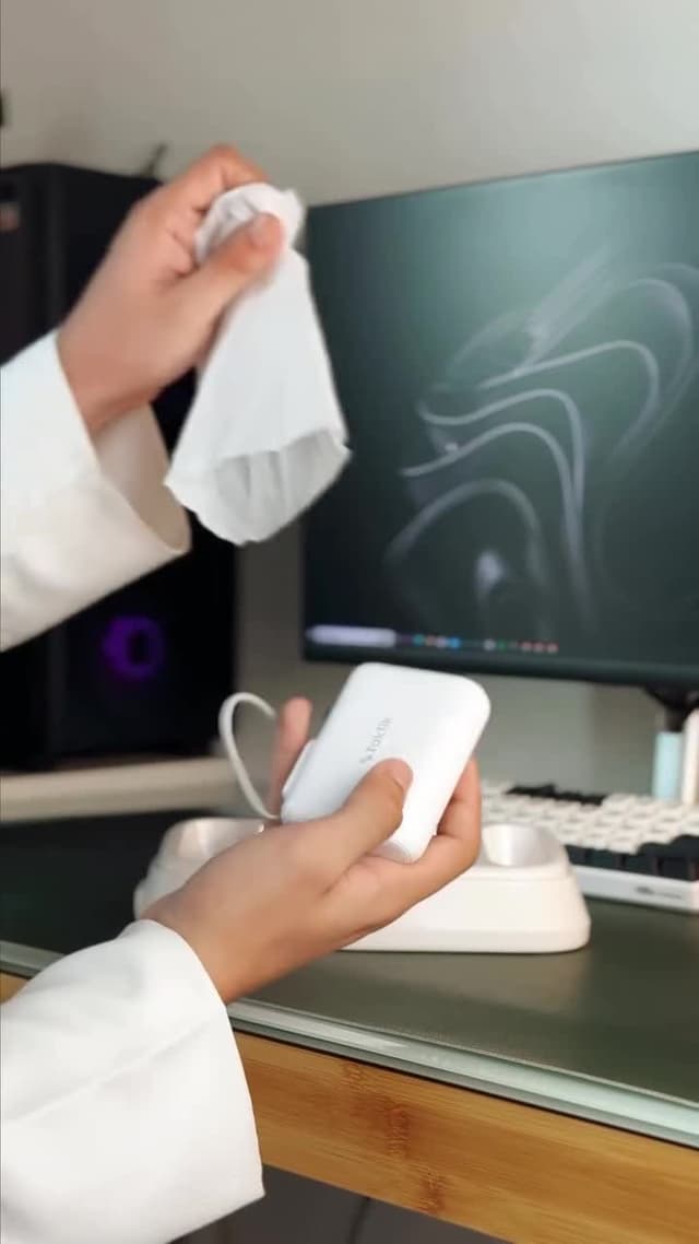 محطة شاحن متنقل باور بنك تايب سي 5 في 1 تكتك 10000 مللي أمبير Power Bank Station Set