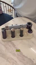 جهاز فير​ استشوار شعر وينينج ستار أسود 1300 واط Winning Star High Speed Hair Dryer