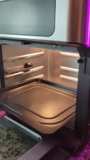 فرن كهربائي صغير جيباس 10 لتر Compact Powerful 1500W 9 In 1 Air Fryer Oven - Geepas