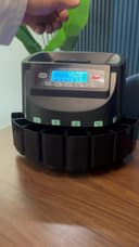 ماكينة عد العملات المعدنية كروني مع شاشة ال سي دي Crony Electric Coin Counting Machine