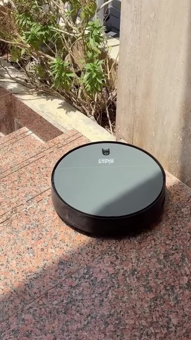 مكنسة روبوت التنظيف وينينج ستار مع ريموت تحكم عن بعد Winning Star Wireless Robot Vacuum Cleaner