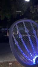 Taktik Mosquito Swatter With Built-in Led Light 2700V