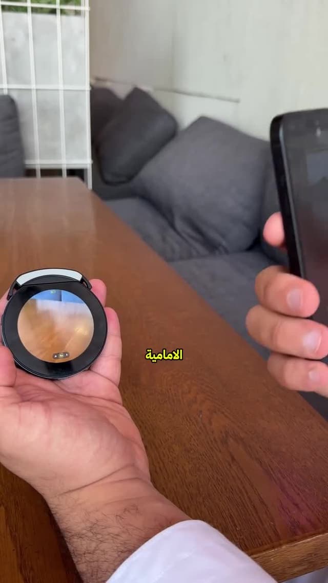 Mobile Phone 2.1 Inches Rear Selfie Screen Portable Tourism License Plate Live Broadcast Screen Projector