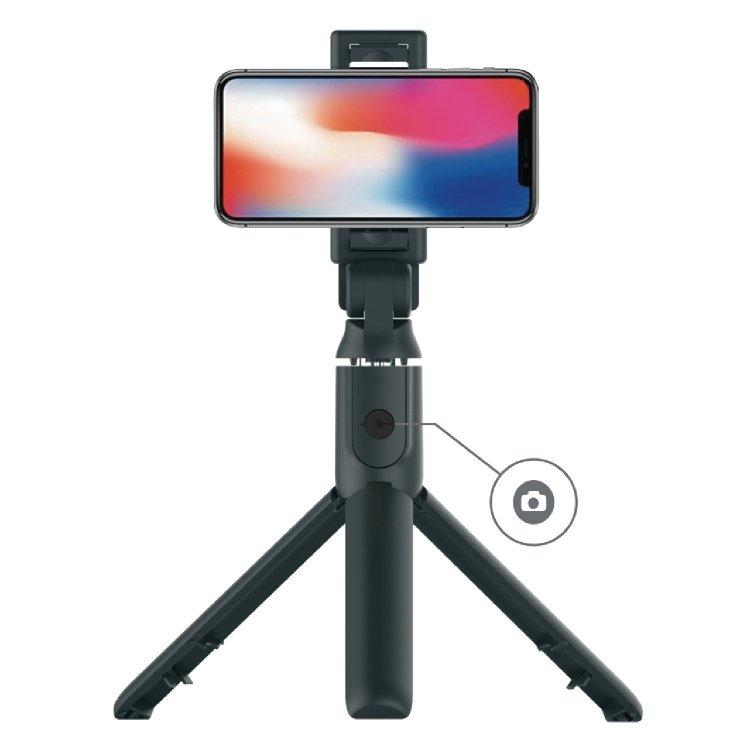 عصا سيلفي مانع الاهتزاز وترايبود جوال بلوتوث لاسلكية بورودو Porodo Bluetooth Selfie Stick with Tripod Stand