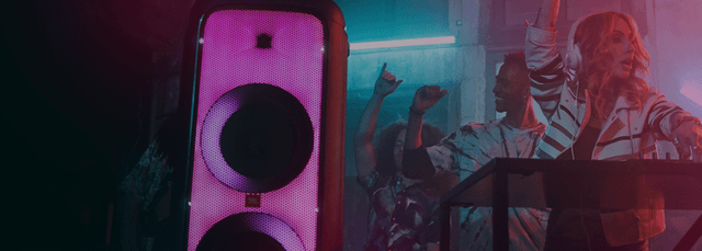 مكبر صوت jbl سماعة بلوتوث كبيرة ومحمولة للحفلات JBL Partybox 1000 Portable Bluetooth Speaker