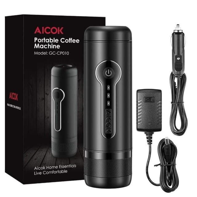 aicok electric portable espresso machine for nespresso compatible capsule