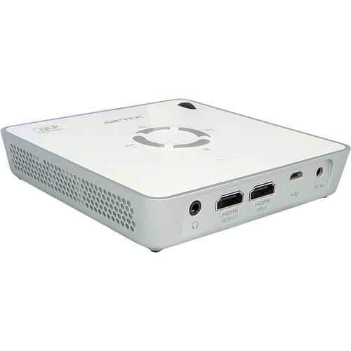 Aiptek MobileCinema i120 Smart Pocket Projector - White