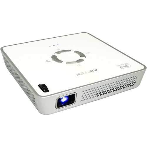Aiptek MobileCinema i120 Smart Pocket Projector - White