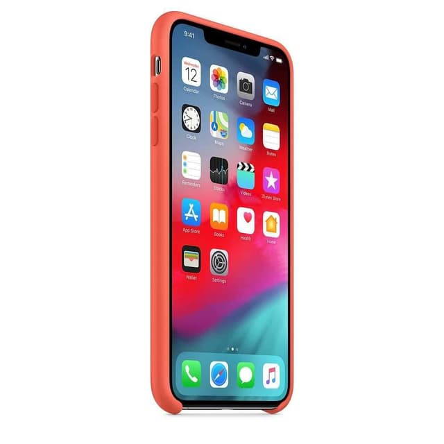 Apple Iphone Xs Max Silicone Case - Nectarine
