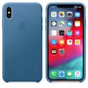 apple iphone xs max leather case cape cod blue