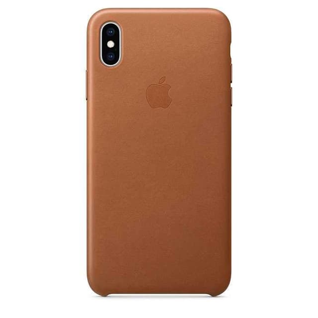 كفر جلدي أصلي لآيفون XS Max  من Apple - بني رملي - 315071