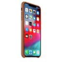 كفر جلدي أصلي لآيفون XS Max  من Apple - بني رملي - 50041