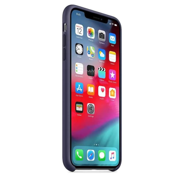 Apple Iphone Xs Max Silicone Case - Midnight Blue
