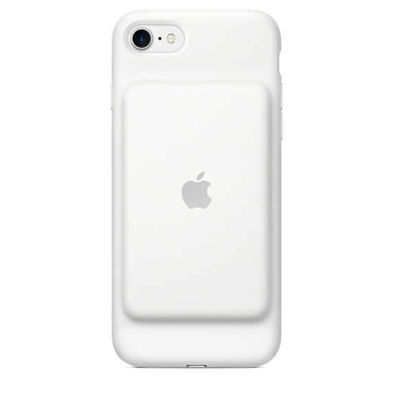 apple smart battery case for iphone 7 white