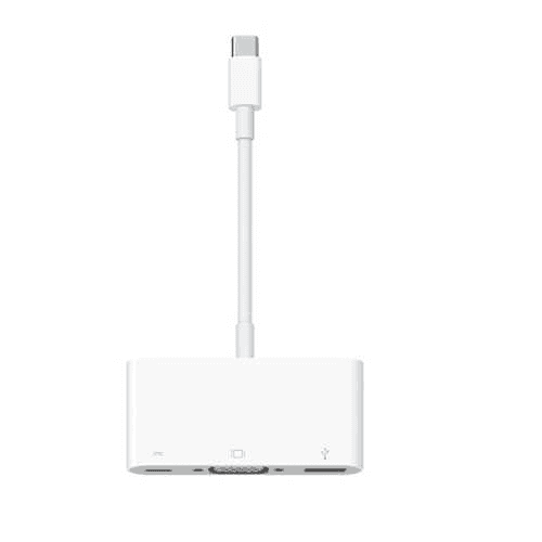 محول أصلي متعدد المنافذ USB-C VGA من Apple