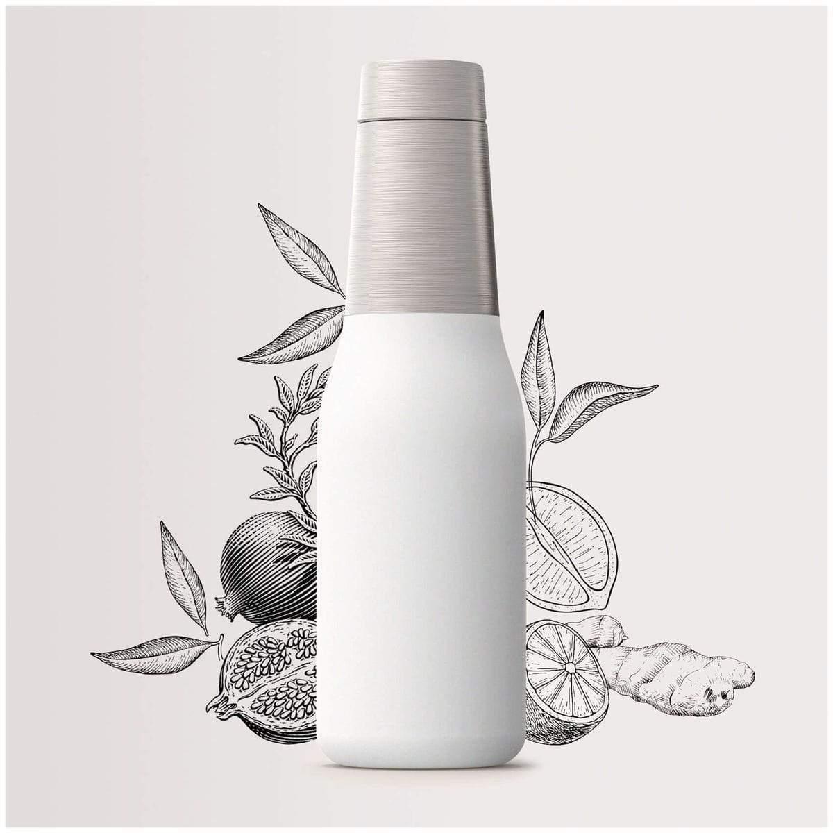 asobu oasis bottle 600 ml white