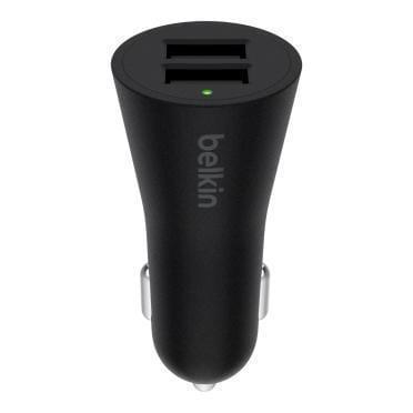 شاحن سيارة بمدخل USB-A مزدوج 24 واط BELKIN - BOOSTUP 2-Port Car Charger - SW1hZ2U6MjU3Nzg=