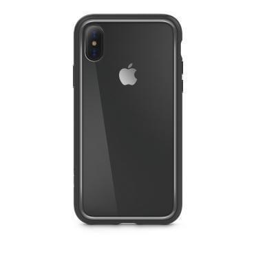 كفر موبايل iPhone X و iPhone XS لون شفاف و إطار أسود BELKIN - SheerForce Elite Protective Case for iPhone XS/X