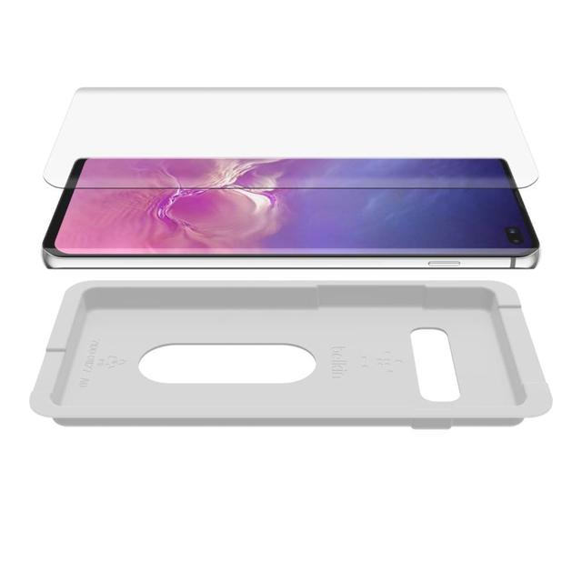 belkin screenforce invisiglass curve screen protection for samsung galaxy s10 plus - SW1hZ2U6MjIxODg=