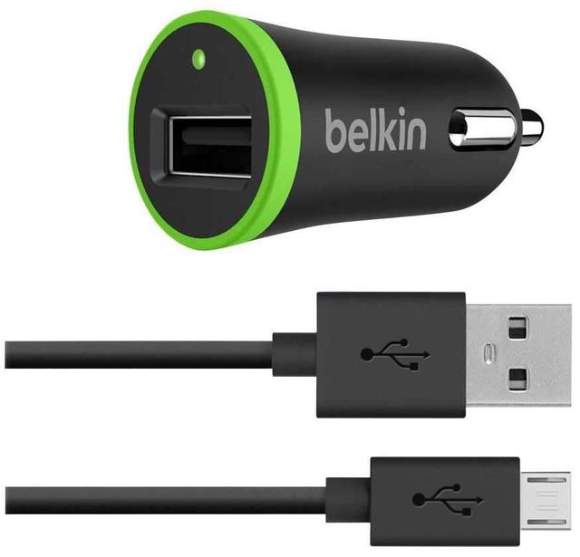 شاحن سيارة للموبايل بقوة 10 واط بيلكن Belkin Micro Car Charger - SW1hZ2U6NjY4Nw==