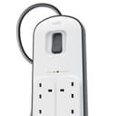وصلة كهرباء ب 6 مداخل 6Way Surge Protection Strip - BELKIN