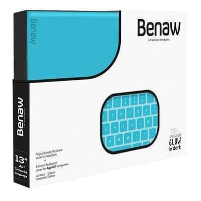 benaw glow in dark hardcase new macbook pro 13 3 turquoise