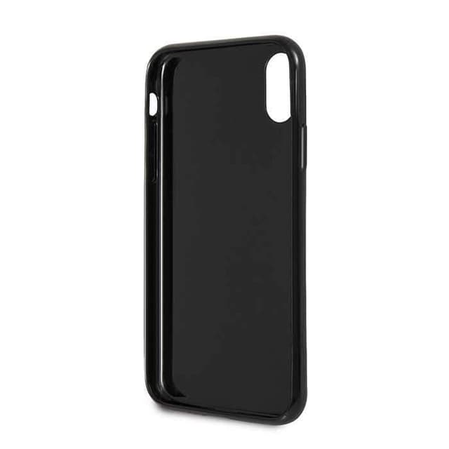 bmw real carbon fiber tpu hybrid case for iphone x black
