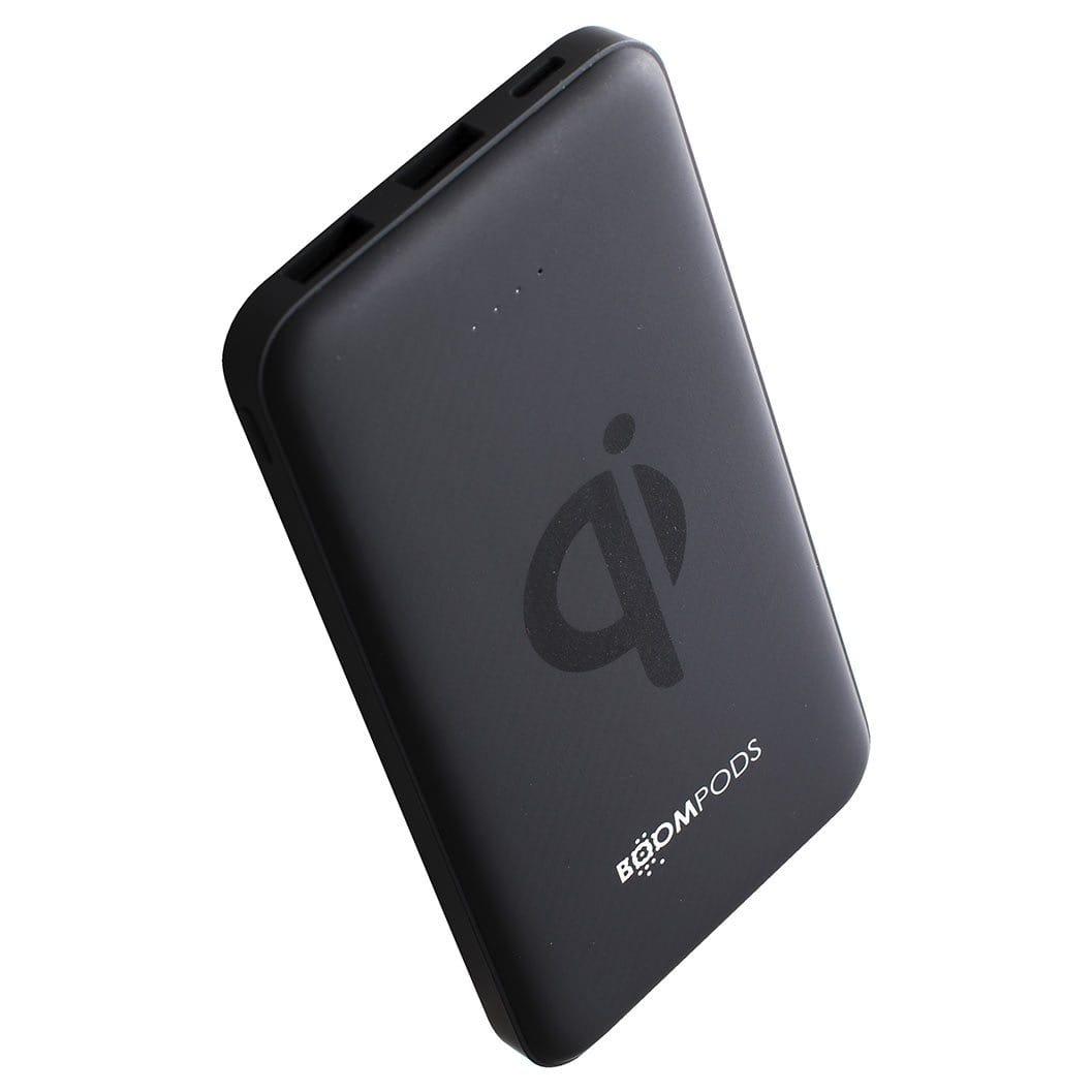 boompods powerboom qi wireless charging powerbank