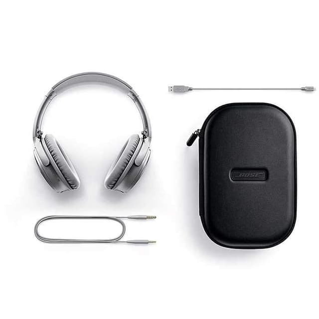 bose qc35 ii wireless headphone with google assistant silver