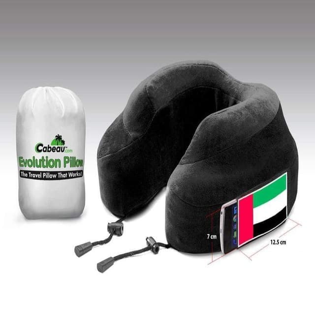 وسادة السفر المتطورة المريحة بعلم الإمارات العربية المتحدة