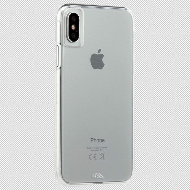 كفر ايفون XS/X - شفاف CASEMATE Barely There Clear For iPhone XS/X - SW1hZ2U6MjUxMTQ=