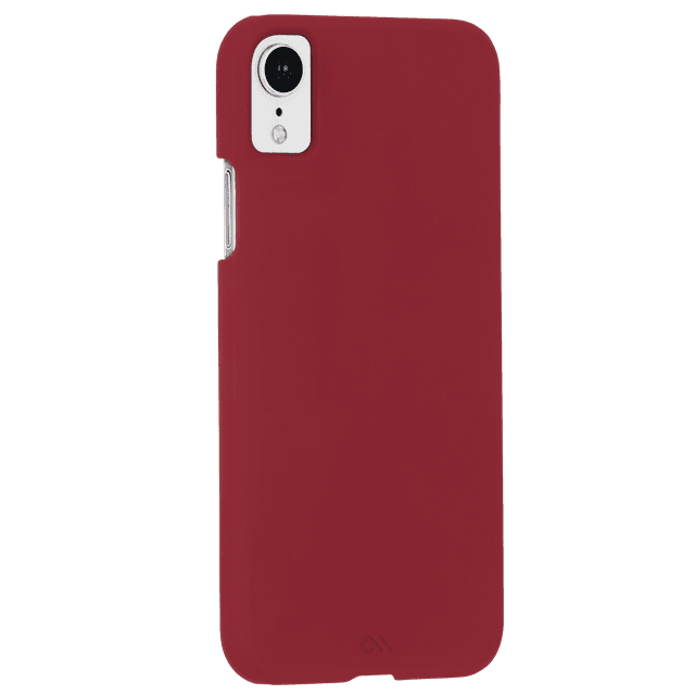 كفر ايفون XR - أحمر CASE-MATE - Barely There Leather For iPhone XR Cardinal